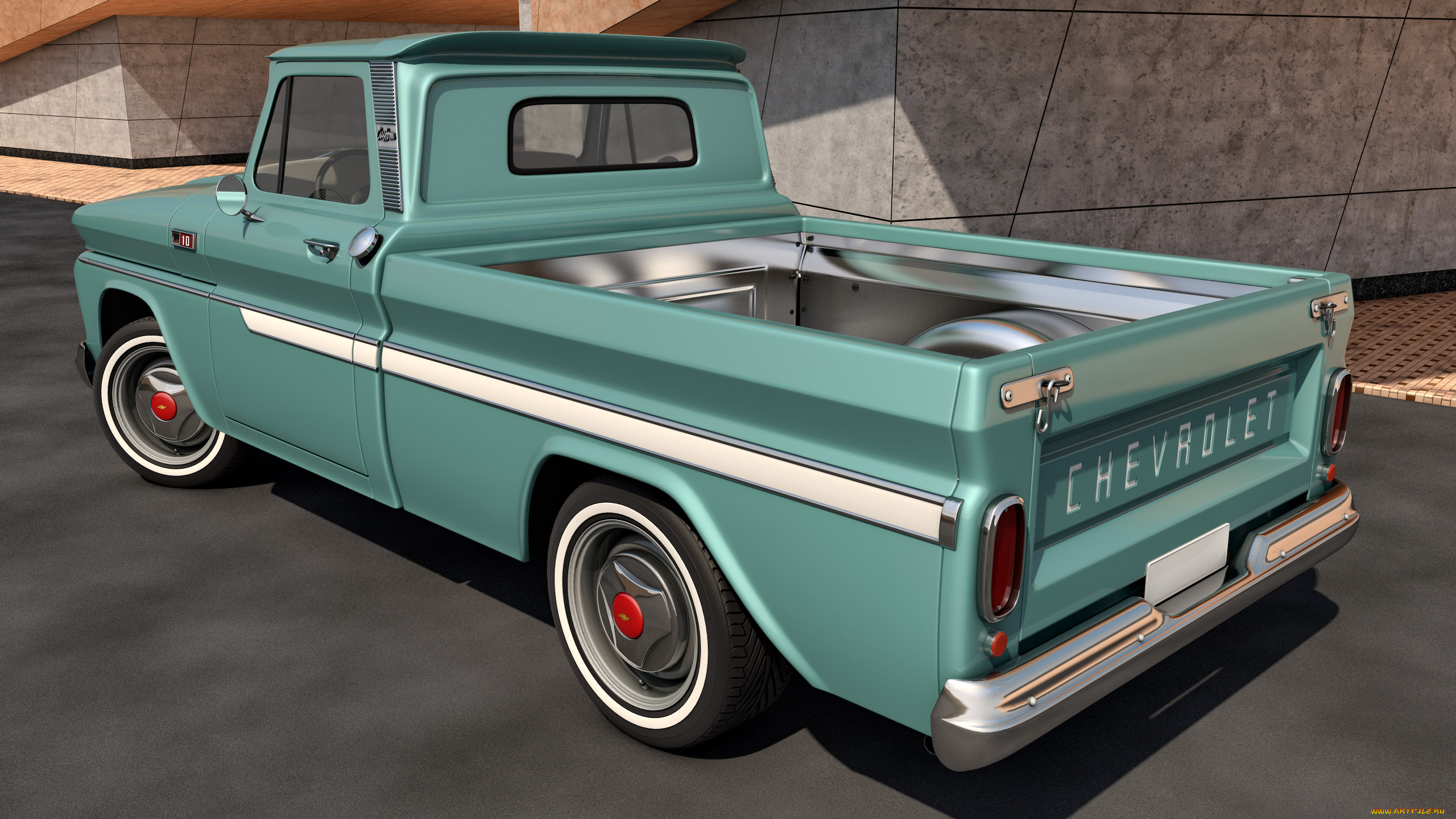 , 3, pickup, c10, 1965, chevrolet